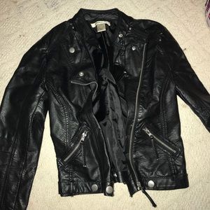 Leather jacket